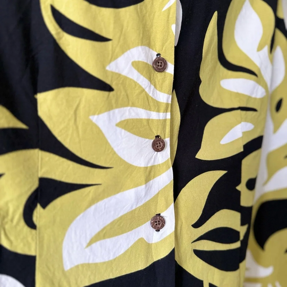 Vintage Hawaiian Reserve Collection Sleeveless Tropical Tank Made in Hawaii L - Picture 4 of 7